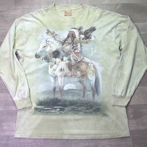 Vintage The Mountain Horse Tie Dye T-Shirt XL Ruanne Manning 2005